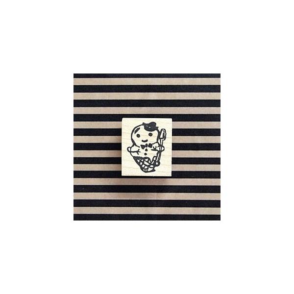 消しゴムはんこ【NO.344】 消しゴムはんこNo.344 ちびうさとクッキー 消しゴムはんこNo.344