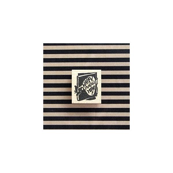 S͂ o[X^v SX^v  ߂͂ uHAPPY NEW YEAR v c26mm×21mm (0031A-3026) 蒠 XPW[ ӂ鉮