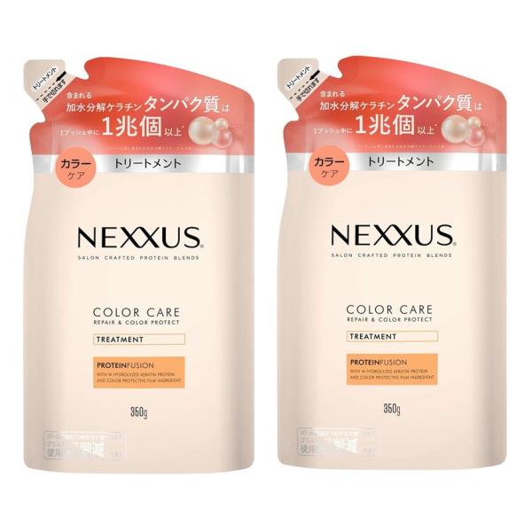 【商品紹介】●カラーをキープ、長く続く色ツヤ髪へ●カラー保護膜成分で、髪のカラー成分とタンパク質をぎゅっと閉じ込める●毛髪補修成分(トレハロース)が髪の芯まで浸透●髪の約9割を構成する「タンパク質」に着目●W加水分解ケラチンタンパク質、キヌ...