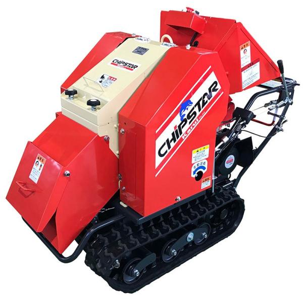 ・送りローラーは、遠心クラッチとメカニカルオートリバース制御の働きにより負荷を分散し、安定した粉砕作業を実現。