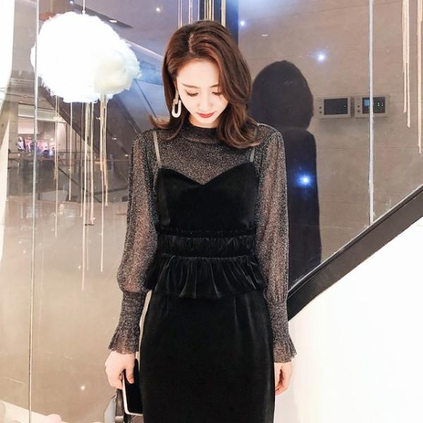 結婚式 服装 40代 女性 長部袖ブラウス シースルー ワンピース パーティードレス ロング丈 マキシ丈ワンピース パーティードレス 結婚式 代 プチプラ Buyee Buyee 提供一站式最全面最專業現地yahoo Japan拍賣代bid代拍代購服務 Bot Online