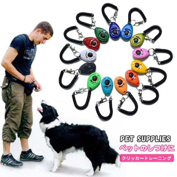 1391円 日本最大級の品揃え 10 個 の 犬 訓練 クリッカー リストランヤードペットトレーニングクリッカー 行動 ツール