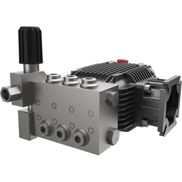 Kareyou 高圧洗浄機用ポンプ 最大24MPa 12.6L/min クランク式3連プランジャーポンプ 自吸式 ステンレス 耐腐食 セラミックプランジャー 海水対応 農機具 業務用