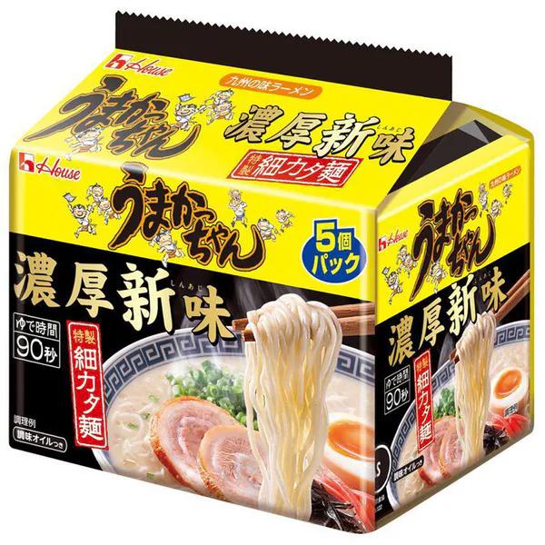 うまかっちゃん 濃厚新味とんこつ 5食パック : Karimero Box - 通販