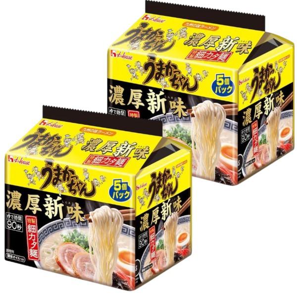 うまかっちゃん濃厚新味 5食パック x 2 計10食セット