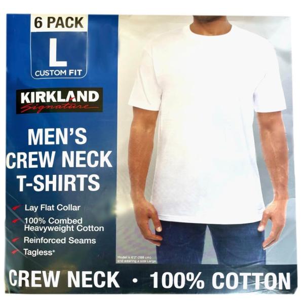 カークランドシグネチャー (KIRKLAND) メンズ Tシャツ クルーネック