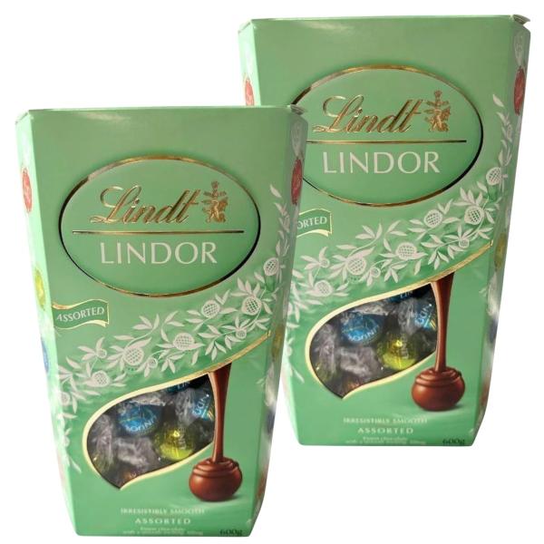 LINDOR リンツ リンドール グリーン アソート 600g コストコ 2箱セット