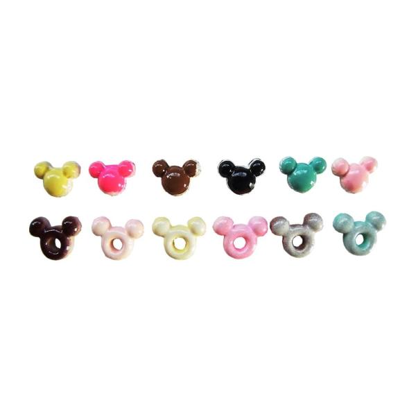 デコパーツ ミニ マウス  デコパーツセット