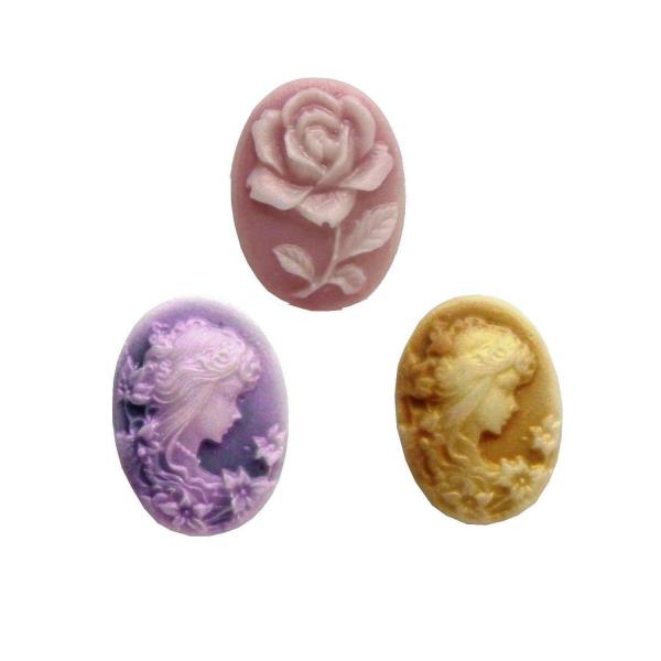 ・サイズ:約18×25mm ・5個セット・UVレジン、デコ素材としてご利用いただけます