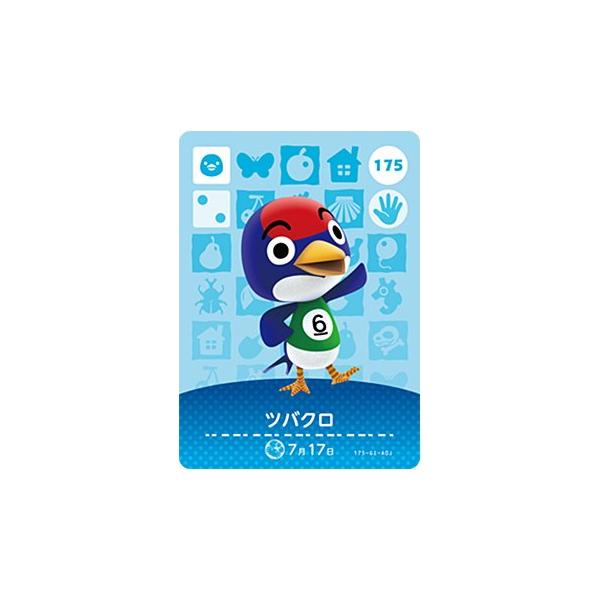 どうぶつの森 Amiiboカード No 175 ツバクロ 第2弾 Buyee Buyee Japanese Proxy Service Buy From Japan Bot Online