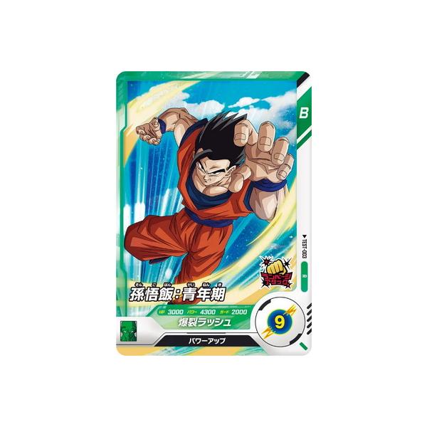 ダイバーズ⭐️test-003 孫悟飯:青年期⭐️ PSA10 世界で3枚‼️ ドラゴンボールスーパーダイバーズ TEST-003 R 孫悟飯：青年期