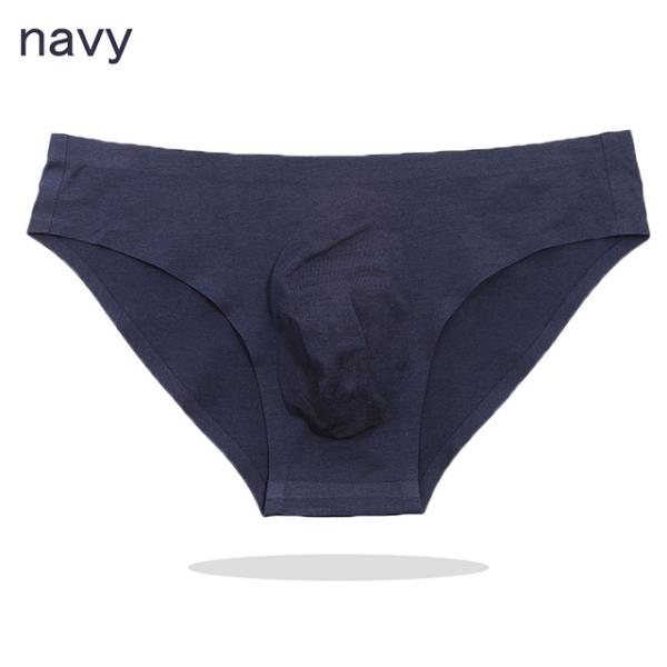 ショーツ黒、ブルー L2枚 ビキニブリーフ メンズ シームレス 全5色 M/L/XL/XXL/XX | JChere