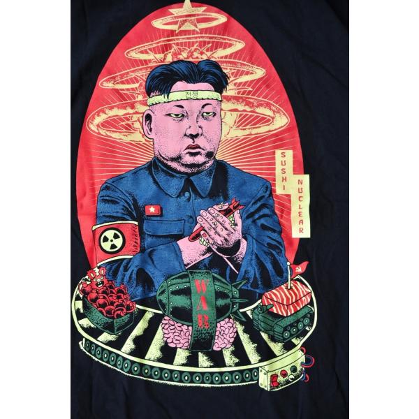 世界の悪人tシャツ 北朝鮮のロケットマン 金正恩 キムジョンウン パロディーtシャツ 黒 Bt8 Ttr0008 Karmabazaro 通販 Yahoo ショッピング