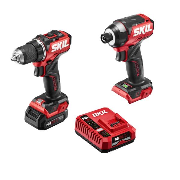 SKIL PWR CORE 12 Brushless 12V Compact Drill Driver ＆ Impact