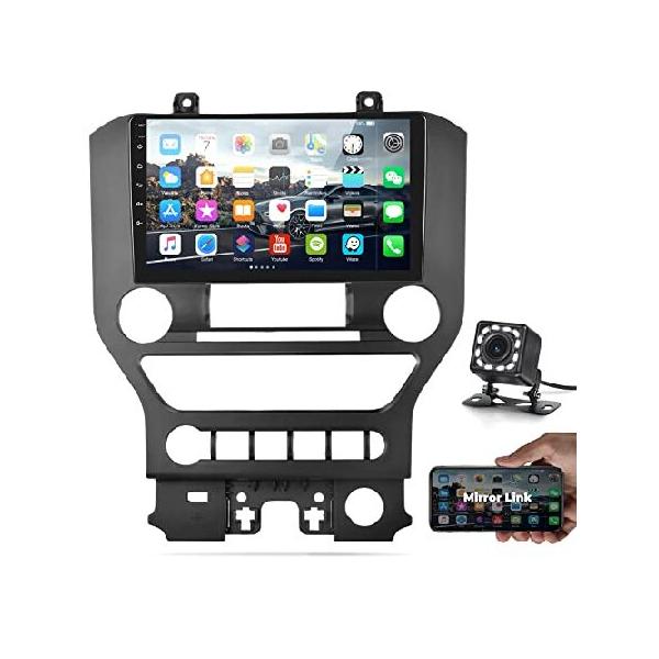 Android 9 inch Car Stereo for Ford Mustang 2015-2020 Head Unit Touch Screen Radi