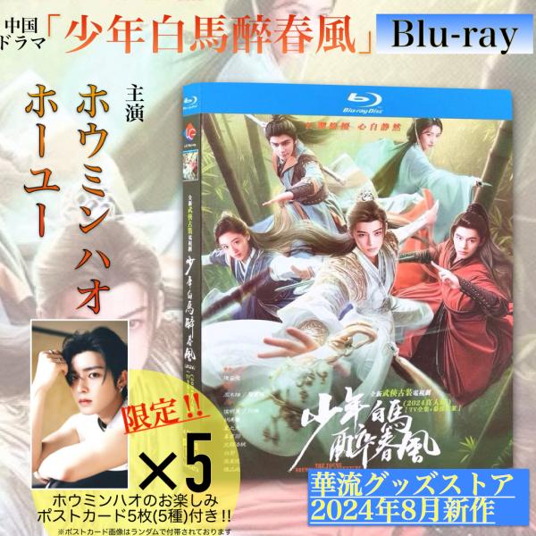 中国ドラマ「少年白馬醉春風(邦題:少年春風)」中国版ブルーレイ ポスト