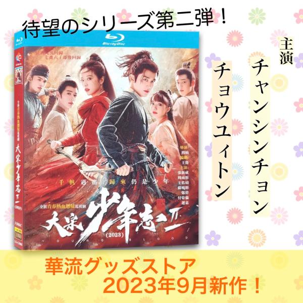 中国ドラマ「大宋少年志2」中国版ブルーレイ　チャンシンチョン(張新成） チョウユィトン(周雨トン)主演！