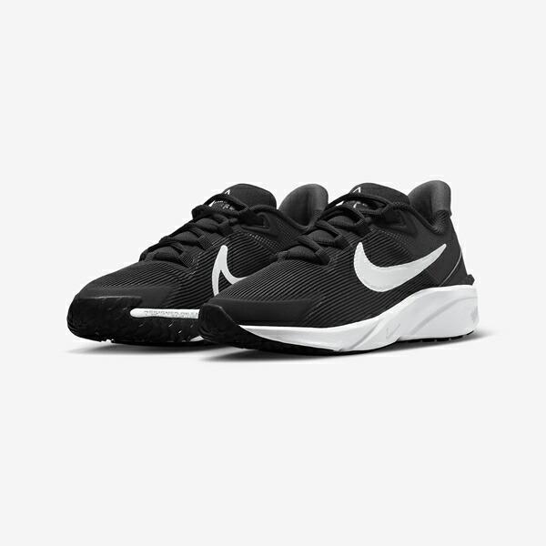 ナイキ NIKE キッズ軽量スニーカー STAR RUNNER 4 NN GS ひも靴 レース