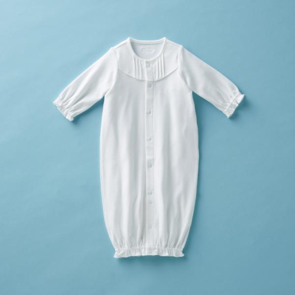 スムース素材のセレモニーツーウェイオールです。春先、秋冬のお宮参り、ご退院やお食い初めなどお祝いの行事にも使えて便利なベビーアイテムです。出産お祝いのプレゼントにもおすすめのベビーウエア。・スムースは伸縮性に優れ、春秋冬と着用可能な素材・程...