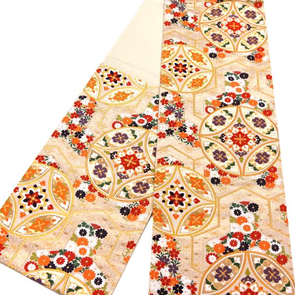 15%クーポンあり ふくい 振袖用 袋帯 仕立て付き 正絹 振袖 新品 購入  