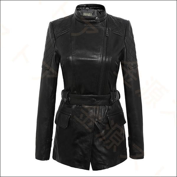 バイクジャケット レザージャケット 本革 革ジャン レディース 秋冬服 アウター 防寒 防風 耐磨 ファション スリム 秋冬 カジュアル ビジネス Jk24 華盛通商 通販 Yahoo ショッピング