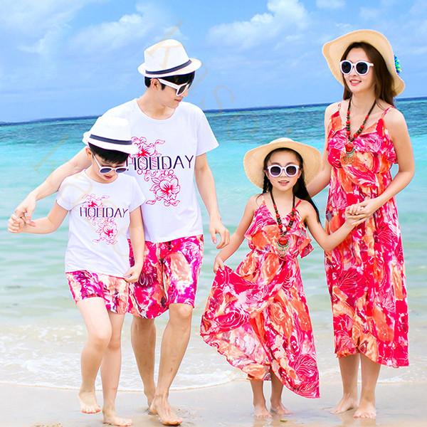 カップル ペアルック メンズ レディース ペア Tシャツ ワンピース ブラウス ドレス 半袖 マキシワンピース 上下セット サーフパンツ リゾート お揃い 可愛い Pair62 華盛通商 通販 Yahoo ショッピング