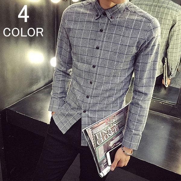シャツ メンズ Tシャツ 長袖 開襟 ワイシャツ トップス スリム ワークシャツ カジュアル おしゃれ 春 夏 秋 冬 お兄系 大きいサイズ Tshirts04 華盛通商 通販 Yahoo ショッピング