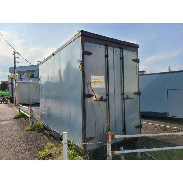 中古　コンテナボックス　物置・倉庫　バイクボックス A-4