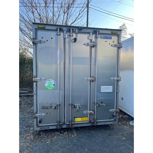 最終値下 中古 トラックアルミコンテナ 物置・倉庫 観音開き 収納棚