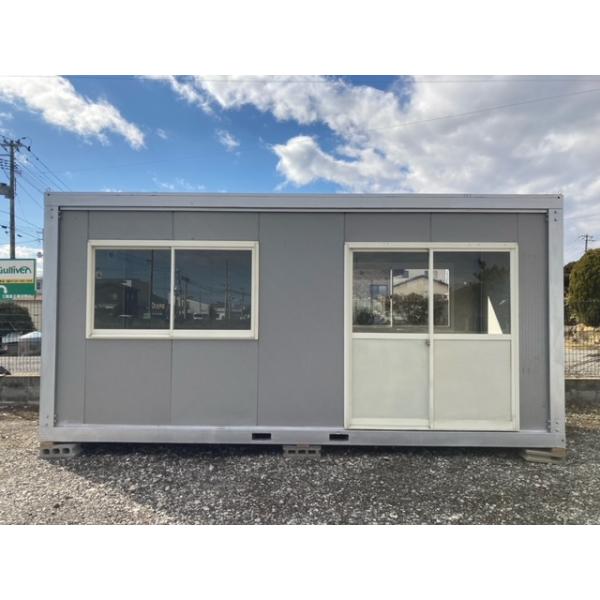 中古　3.8坪　ユニットハウス　倉庫・物置　休憩室　事務所　※宮城県東松島市