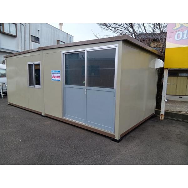 中古　現地組立式　パネルハウス　鋼板タイプ　物置　小屋　作業部屋　神奈川県発