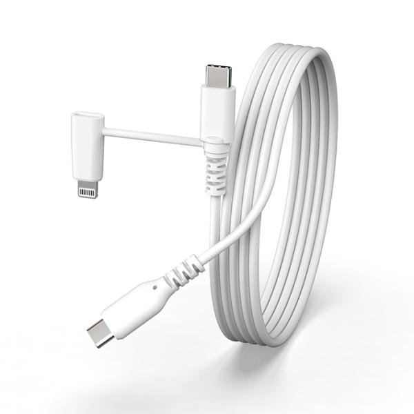 Lightning�ϊ��R�l�N�^�t�BUSB�[�d�������P�[�u�� 1.2m �yType-C - Type-C�z(AJ676) ���i�摜1