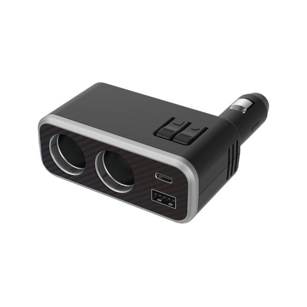 �y���C���{�[LED�����z2�A�_�C���N�g�\�P�b�g PD�Ή�Type-C�|�[�g/���o�[�V�u��USB-A�|�[�g ���v�ő�42W (KX243) ���i�摜1