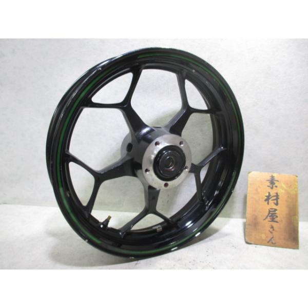 5☆ZX-14R用フロントホイール618 純正.めくれ無.17×3.50.25φ.NINJA