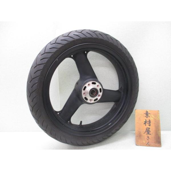 5☆ZRX1100用他フロントホイール1208 純正.めくれ無.17×3.50.ZRX1200R