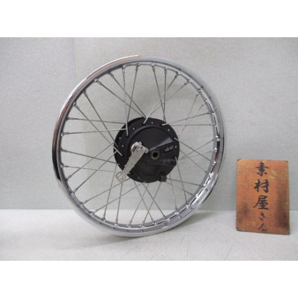 5☆スーパーカブ110用フロントホイール1225 純正.めくれ無.JA44.17