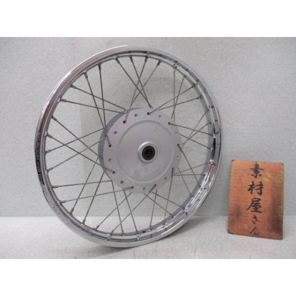 6☆スーパーカブ90用フロントホイール0130 純正めくれ無.ビッグドラム