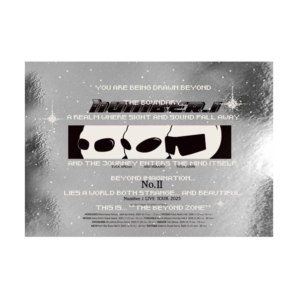 特典付:クリアファイル(A4サイズ)》Number_i / Number_i LIVE TOUR