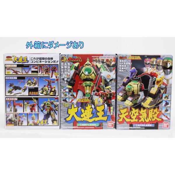 バンダイ 五星合体 大連王 五星戦隊 ダイレンジャー 3個入りBOX キャラクター 食玩 プラモデル 模型 R2402-052