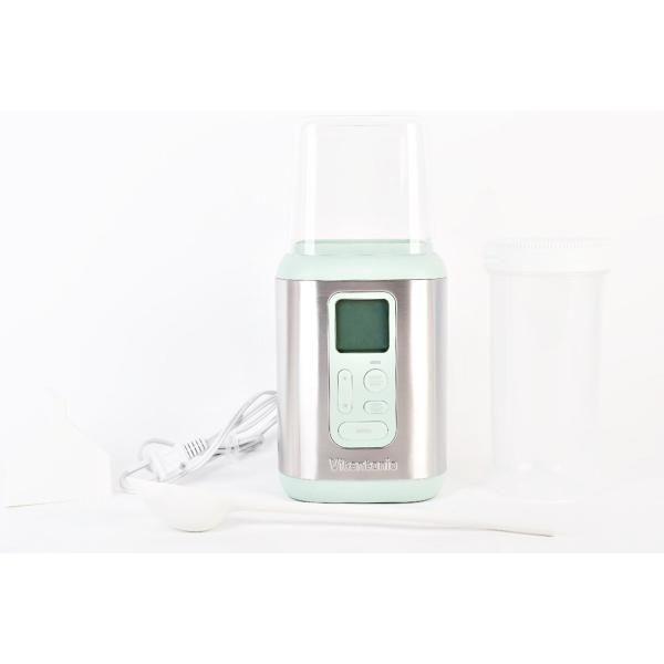 商品名：ビタントニオ ヨーグルトメーカー型番：VYG-50-Gメーカー：Vitantonio（ビタントニオ）付属品：外箱、カバー、本体、容器、スプーン、牛乳パック用カバー、取扱説明書コンディション：展示品ですが、展示・保管に伴う下記ダメージ...