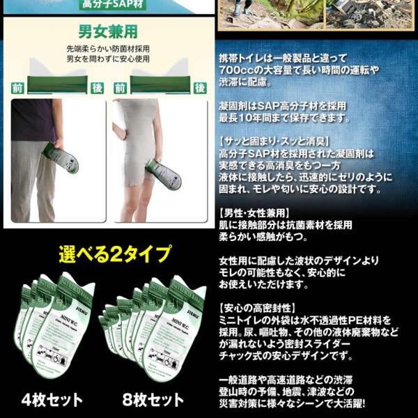 おトイレスキュー 8枚セット 携帯トイレ ミニトイレ 大容量 消臭 凝固剤入 小便用 男女兼用 渋滞 高速道路 車用 登山 防災 8 Otoiresu Buyee Buyee Jasa Perwakilan Pembelian Barang Online Di Jepang