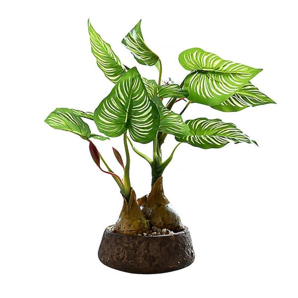 観葉植物 フェイク グリーン フェイクグリーン 卓上 モンステラ 人工観葉植物 ミニ 造花 室内 鉢植え