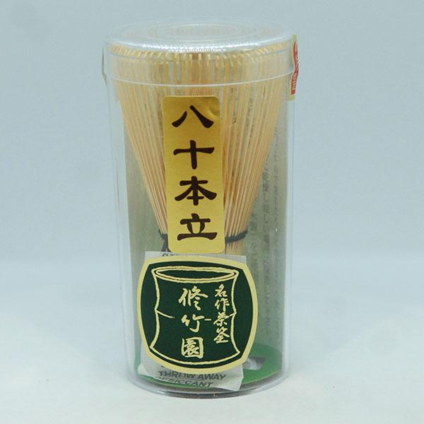 茶道具 茶筅 八十本 中国産 抹茶 点てる 薄茶 濃茶 裏千家 表千家