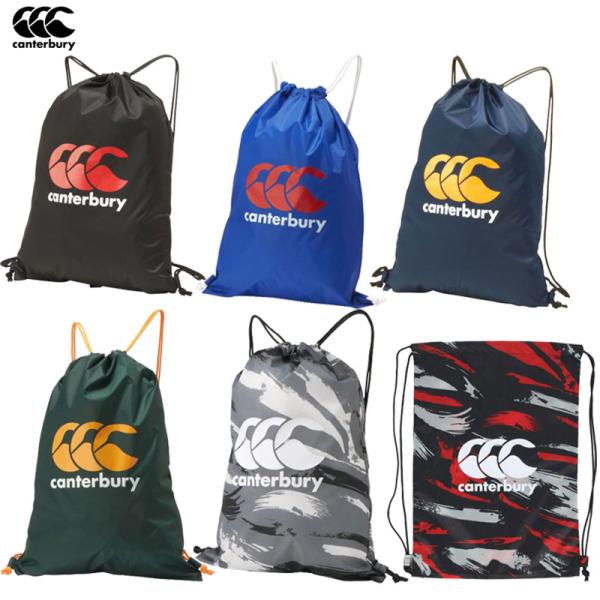 大きくロゴをプリントしたナップサックとしても使用することが可能なマルチパック。●マルチバッグ●メーカー名：カンタベリー●メーカー希望小売価格：￥1,800+税●メーカー品番：AB025058●カラー：(19)ブラック(25)ロイヤルブルー(...