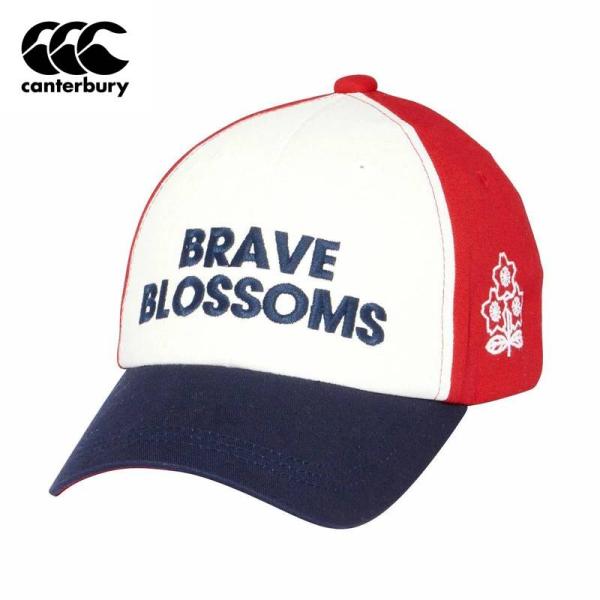 オフィシャルパートナーであるJRFUとのダブルネームで実現した、ジャパンスペクテイターコレクション。コットンツイル素材の配色パネルキャップ。フロントにラグビー日本代表の愛称「BRAVE BLOSSOMS」を、両サイドに桜のエンブレムとカンタ...