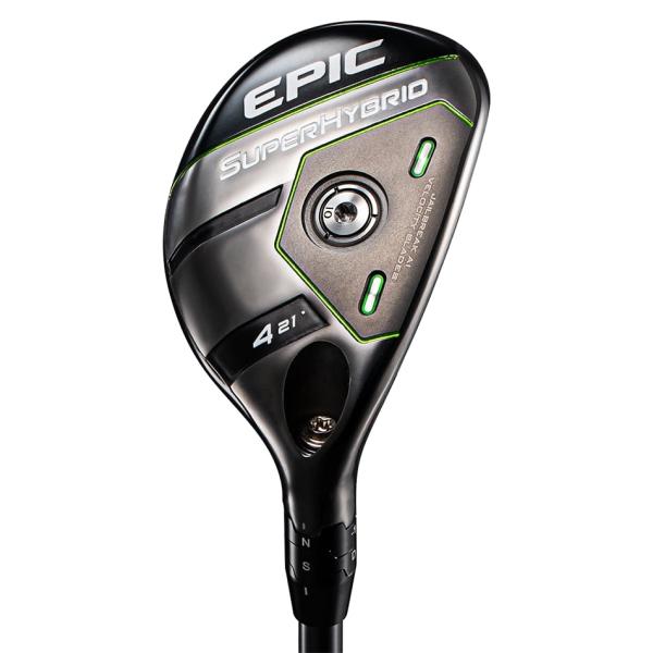 EPIC SUPERHYBRID 4本セット　純正シャフト付き Callaway キャロウェイ エピック スーパーハイブリッド EPIC