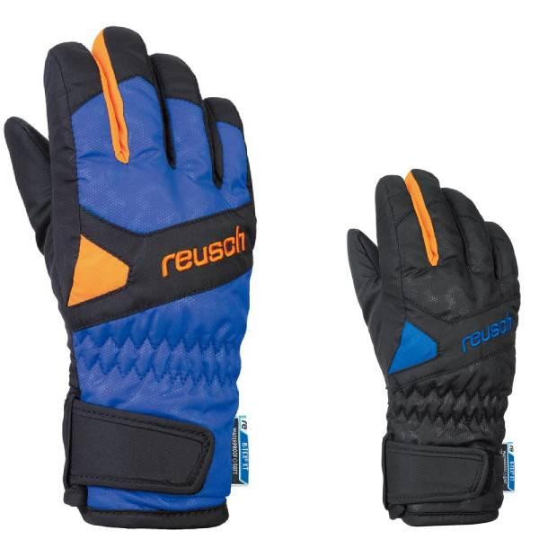 防水シート入りの柔らかく暖かいキッズの5フィンガースタイルです。鮮やかなカラーリングと、リストをしっかりとホールドできるスポーティーなデザインが特徴です。7760 ブラック / ブリリアントブルー4502 ダズリングブルー / ブラックタイ...