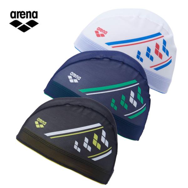 定番のarenaチームラインをポイントとしたメッシュ素材のスイムキャップ。裏のゴム部分をあえて配色にすることで、様々な見え方ができるデザインを実現。水抜けが良く、ハードなトレーニングでもムレ感がなく快適に泳ぐことが可能。ハードなトレーニング...