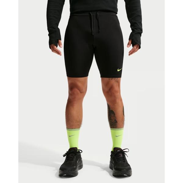 NIKE ナイキ ファスト メンズ Dri-FIT 1/2レングス ランニング タイツ (インナー付き)