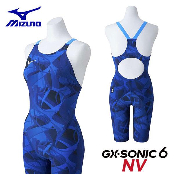 水着・ラッシュガード GX sonic 6 NV MIZUNO 【WA承認水着】ミズノスイム GX・SONIC 6 NV ハーフ